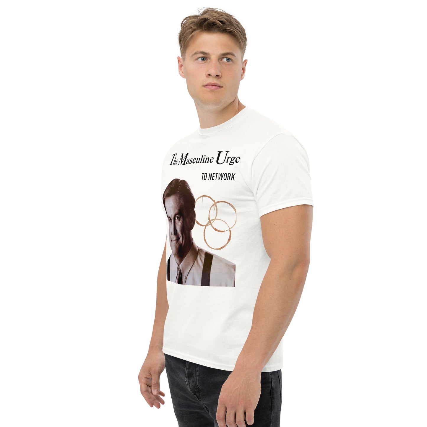 The Masculine Urge to Network - Unisex classic tee