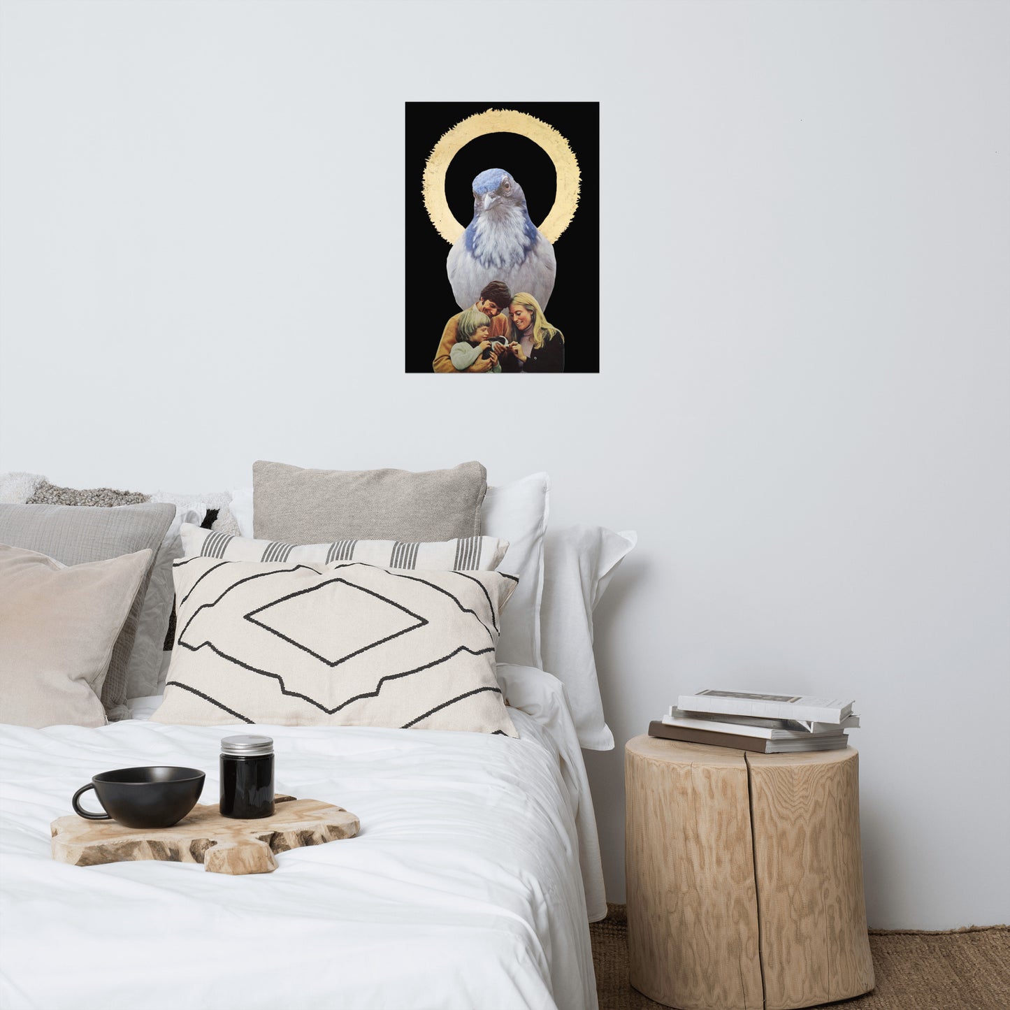 His Benevolent Presence High Quality Art Print