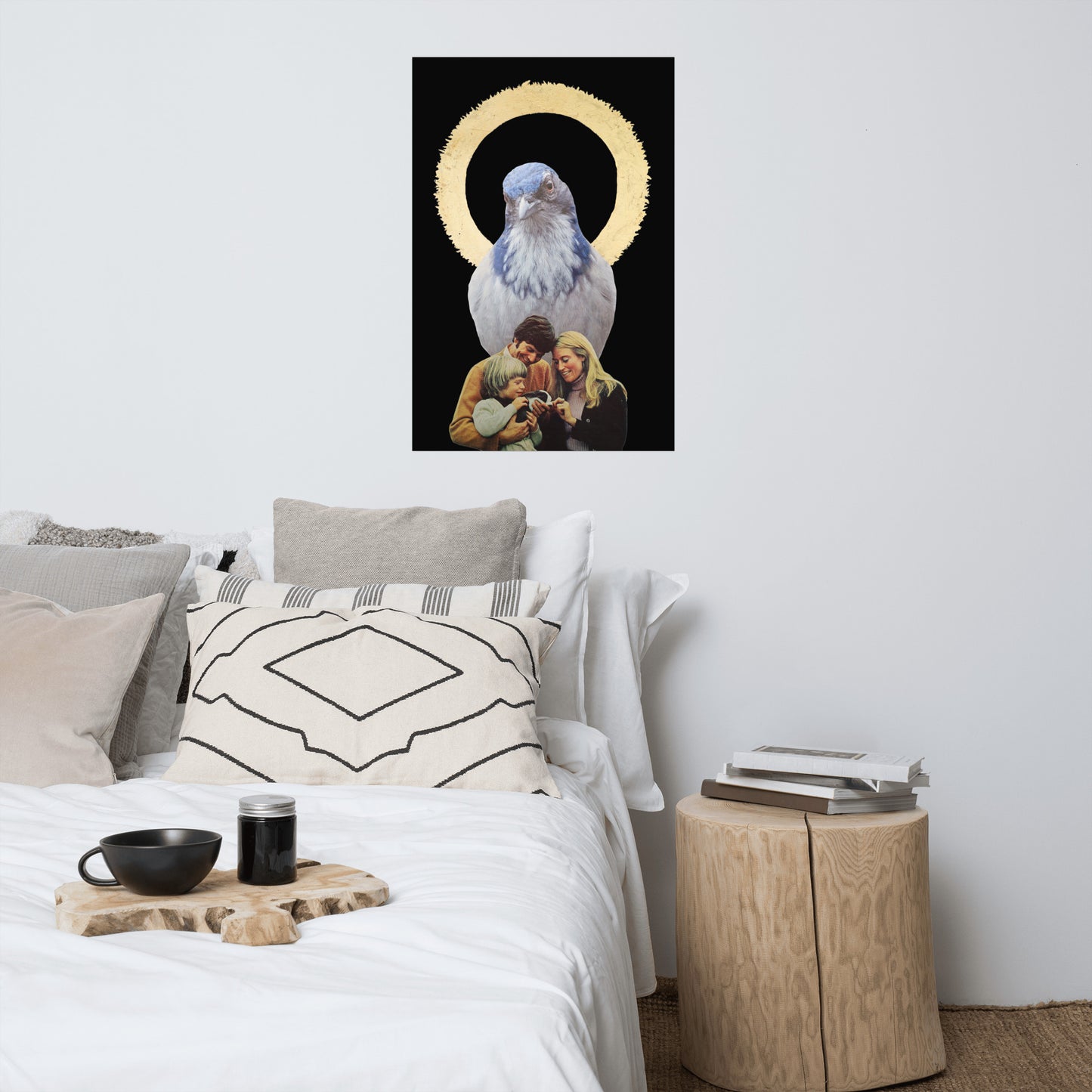 His Benevolent Presence High Quality Art Print