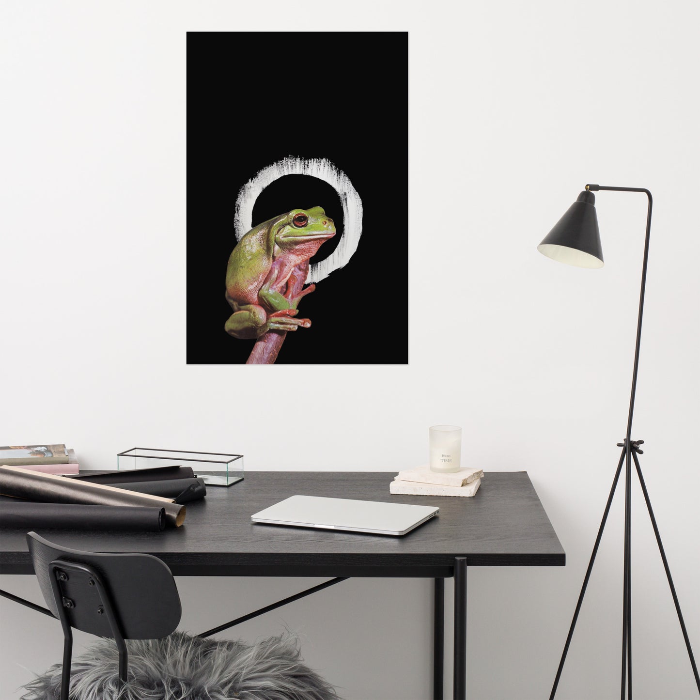 His Watchful Eye - High Quality Art Print