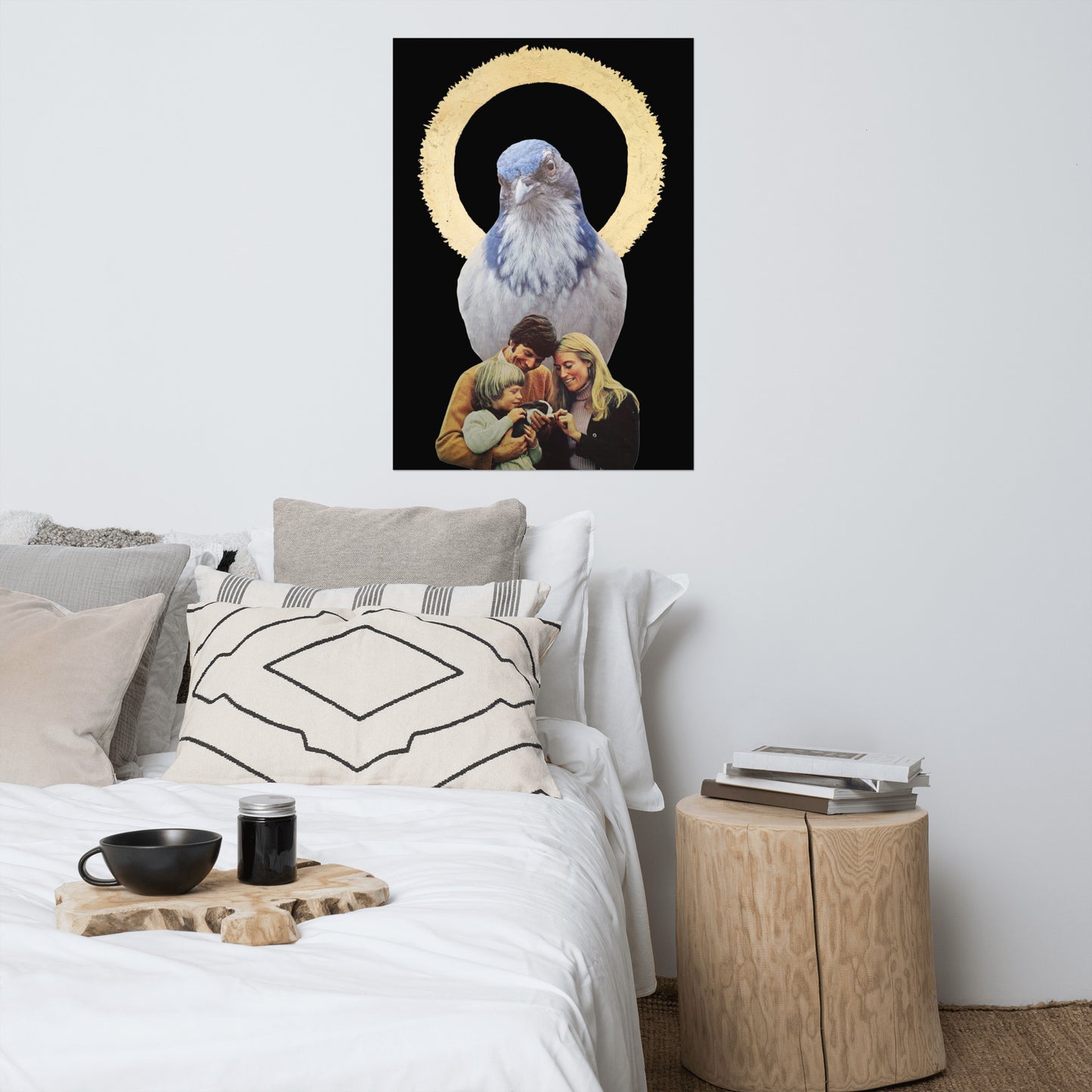 His Benevolent Presence High Quality Art Print