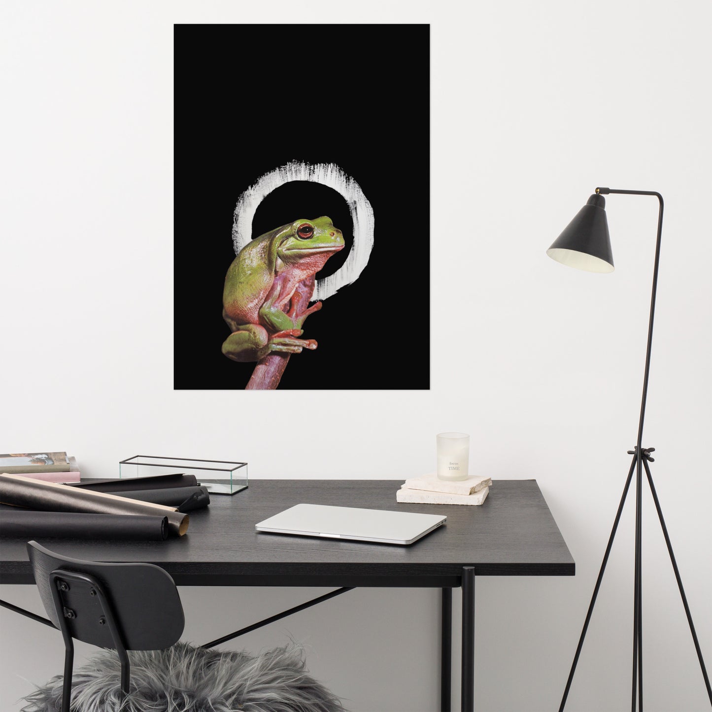 His Watchful Eye - High Quality Art Print